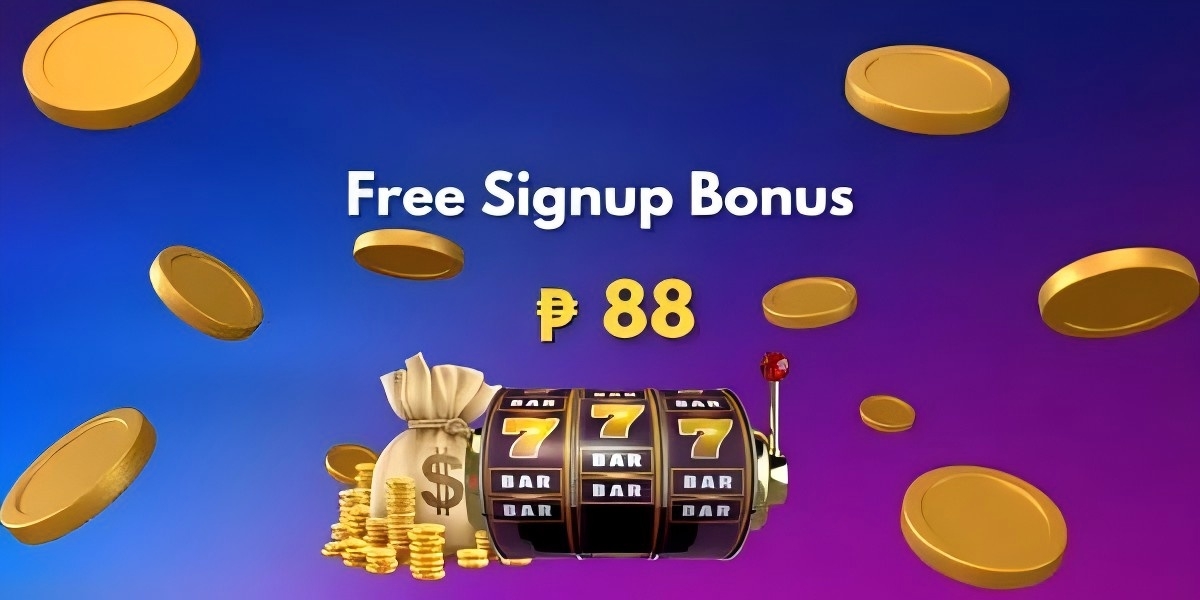 Free signup bonus with gold coins and a slot machine