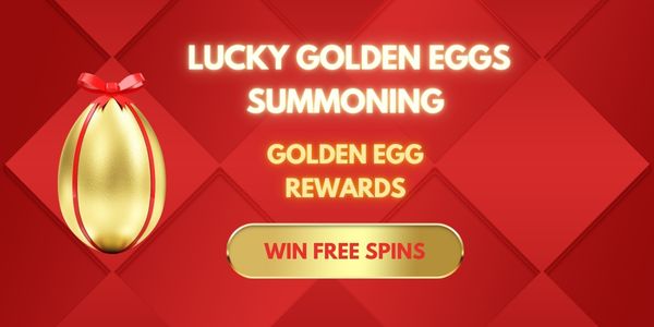 Lucky golden egg rewards and free spins promotion